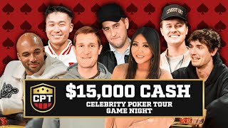 Star Studded $15,000 Celebrity Sit n' Go! | Celebrity Poker Tour