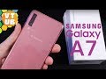 Samsung Galaxy A7 Pink Распаковка Розового Цвета. Лучше Синего?