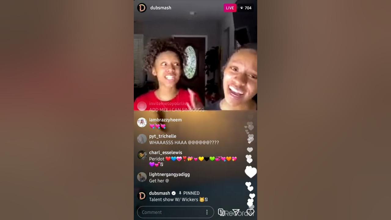 The Wicker Twins on live doing a talent show YouTube