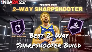 *NEW* NBA 2K22 Current Gen Best SG 2-Way Sharpshooter Build And Badges In The Game!