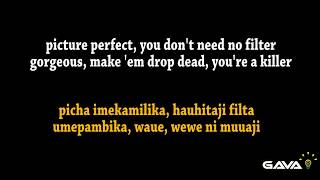 Justin Bieber - Intensions (Swahili & English Lyrics) ft Quevo