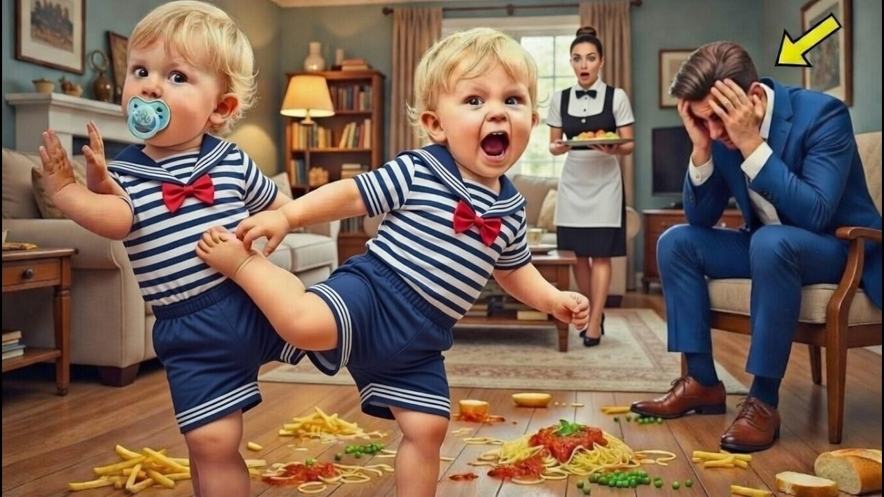 Le milliardaire avait tout l’argent du monde… sauf le respect de ses fils. Mais la serveuse à...