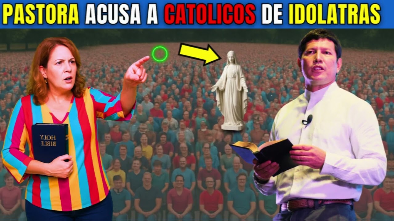 PASTORA PENTECOSTAL ACUSA A CATÓLICO Y EL PADRE LUIS TORO LA DEJA EN SILENCIO