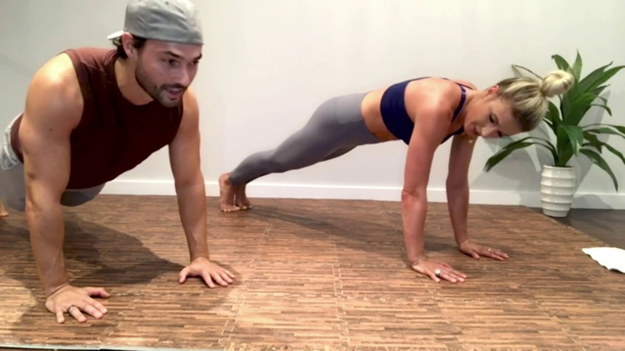 56 Minute Full Body Strength Workout with Bands and Weights