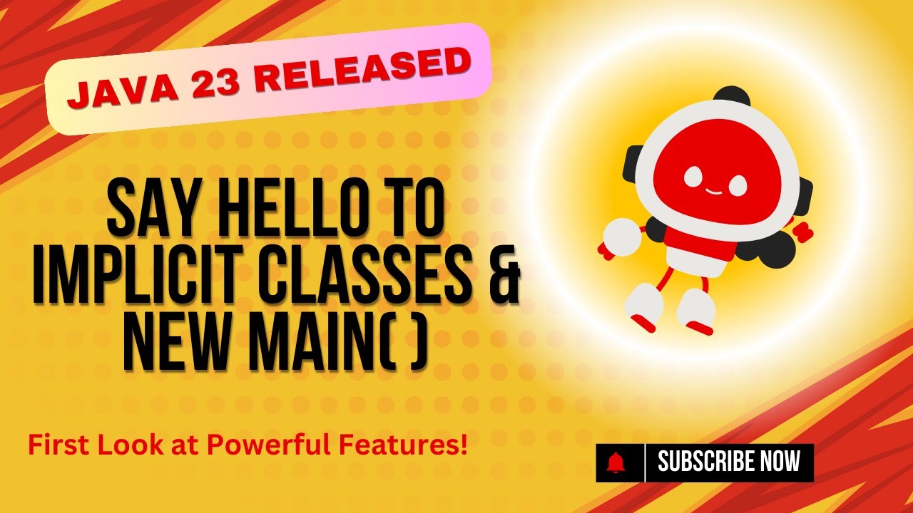 Java 23 Released! | What Is Implicitly Declared Classes? - YouTube