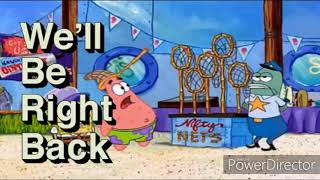 Well Be Right Back John Spongebob