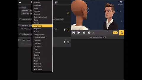 How to create a story in Plotagon.
