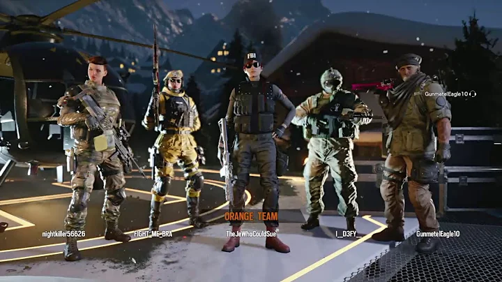 Playing Seige With The Fellas