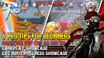 Ragnarok M: Classic GX 5 Pro Tips for Beginners & Solid F2P Crit AA MS1 GVG Build Progress Showcase