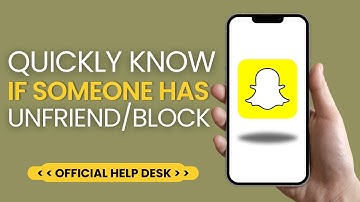 How To QUICKLY Know If Someone Unfriended/Blocked You on Snapchat