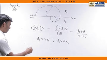 JEE Advanced 2018 Physics Solution Q.12 (Paper-1)