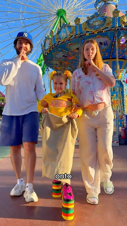 Can I Sneak Onto a Roller Coaster in High Platform Shoes? @TheRicheyFamily