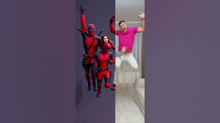 Christmas Deadpool family by Secret Vlog