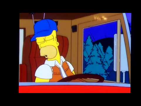 Simpsons truck driver Simpsons truck driver