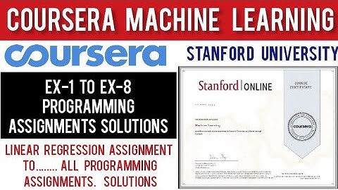 Coursera: Machine Learning Programming Assignment Solutions | Matlab | Stanford University Andrew Ng