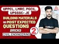 SSC JE | UPPSC AE | Civil Engineering | BMC - Bricks | Building Materials and Construction Questions