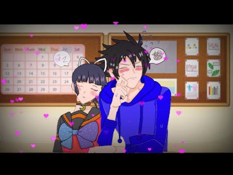 gacha club // sasuhina :...😶😶