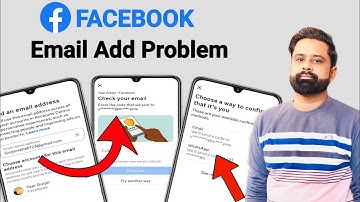 Facebook email add problem 2025 | Check your email problem | How to add Email in Facebook I