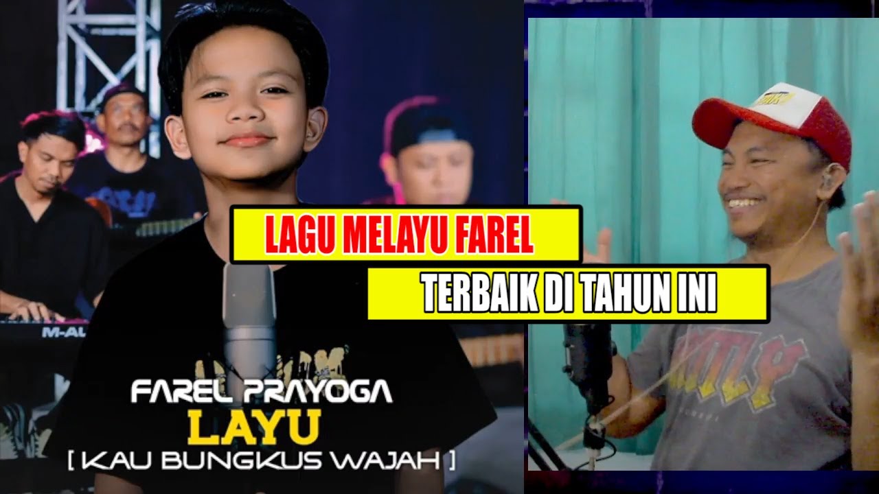 SINGLE TERBARU? Farel Prayoga - LAYU (KAU BUNGKUS WAJAH) | CENGKOK MELAYUNYA ENAK POLL | BNB REACT