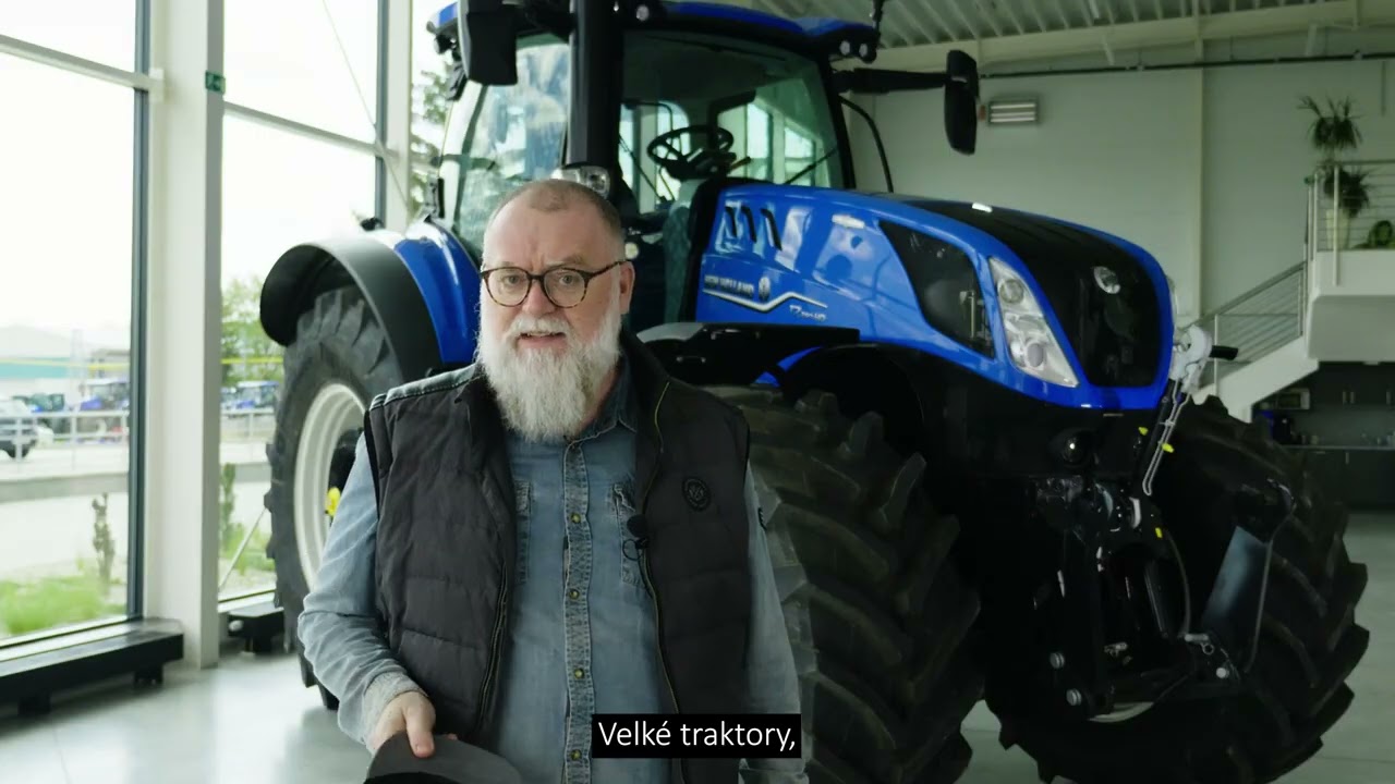 NEW HOLLAND - Boření mýtů o traktorech s Pepou Vrtalem (intro video pro online kampaň)