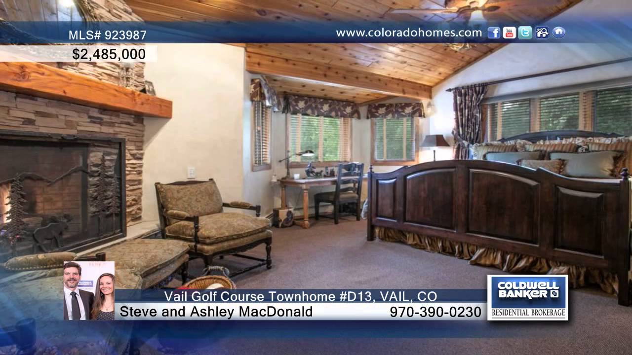Vail Golf Course Townhome D13 VAIL, CO Homes for Sale coloradohomes