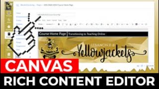 Canvas: New Rich Content Editor