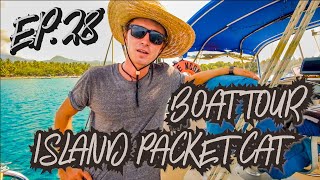 Boat Tour - Island Packet Cat 35 (Sailing Blue Moon) Ep. 28 screenshot 3