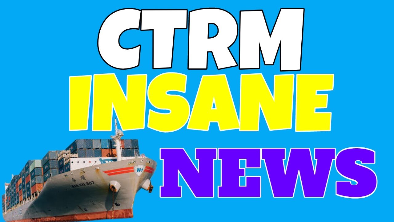 CTRM HUGE NEWS | CTRM BULLISH | CASTOR MARITIME MORE VESSELS | CTRM BUY THE DIP ?