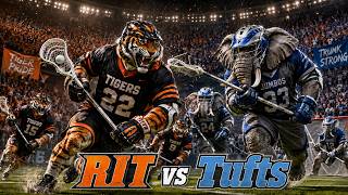 RIT vs Tufts D3 Lacrosse National Championship - Technical Tigers vs Enormous Elephants