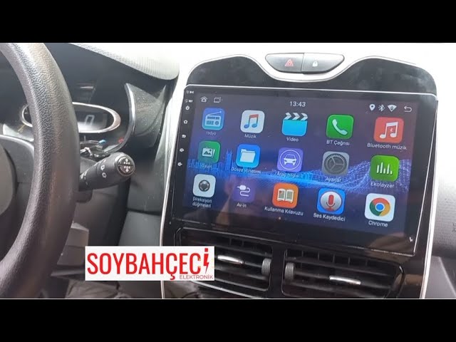 Clio 4 2012-2019 Myway android ekran kablosuz carplay geri görüş