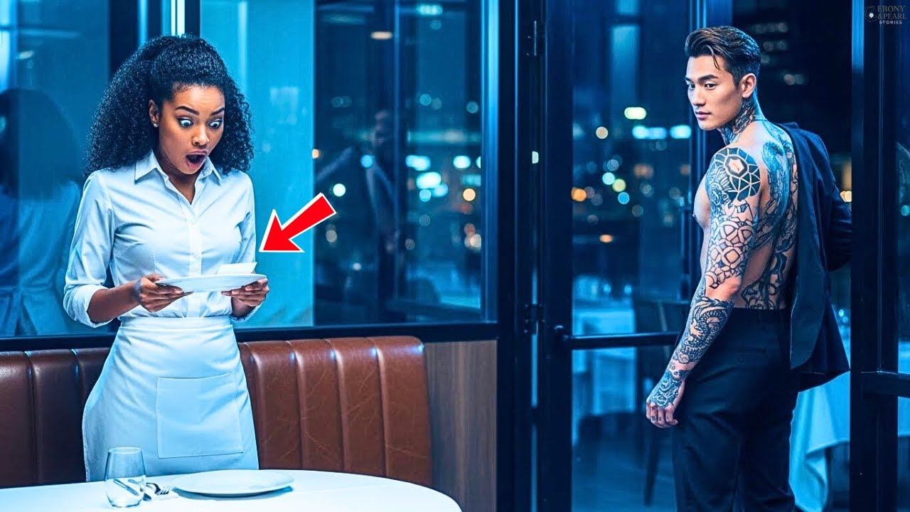 Korean Mafia Boss Left Only An Empty Plate — But The Black Waitress Found What He Hid Under It