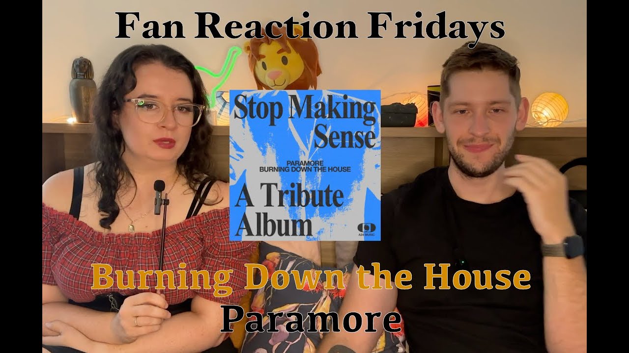 Reacting to Burning Down the House - Paramore Cover - YouTube