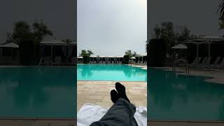 Oh yeah! Socks at the pool are the ultimate destination!