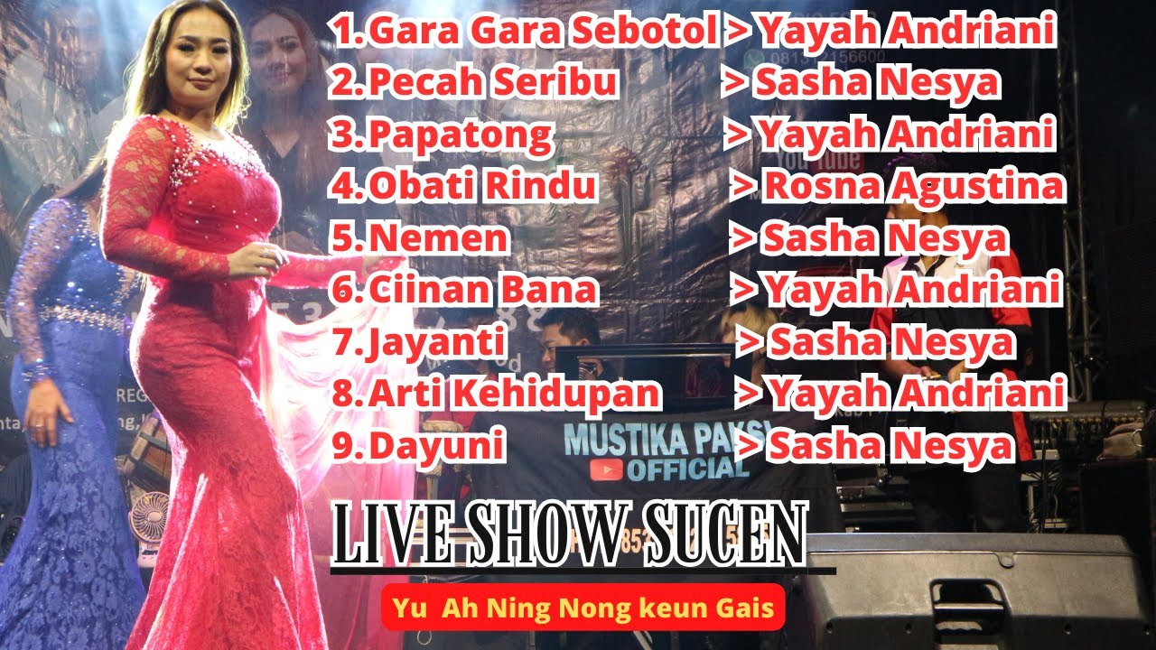 PART 5 LIVE SHOW Sucen Cibenda Parigi Pangandaran