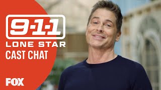 9-1-1 Lone Star Cast Talk Epic Crossover Season 2 9-1-1 Lone Star