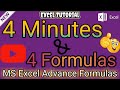 Excel Advance formulas | Best Formula in excel #excel #excelshortcuts #exceltips #exceltricks #excel