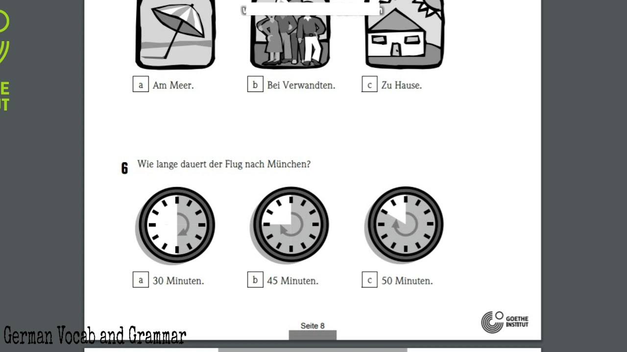 start deutsch 1 test start deutsch 1 test