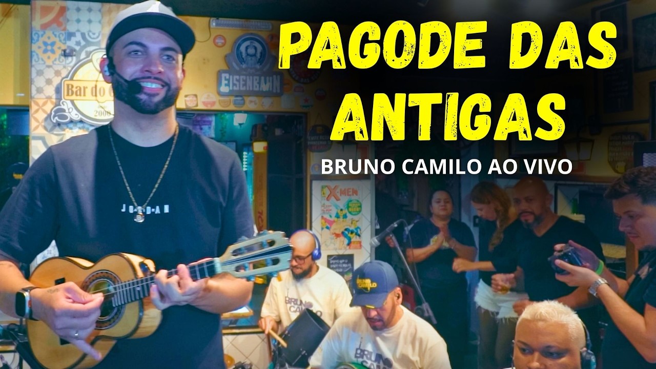 Relíquias do Samba 🔥 Pagode das Antigas Ao Vivo no Bar do Celso com Bruno Camilo