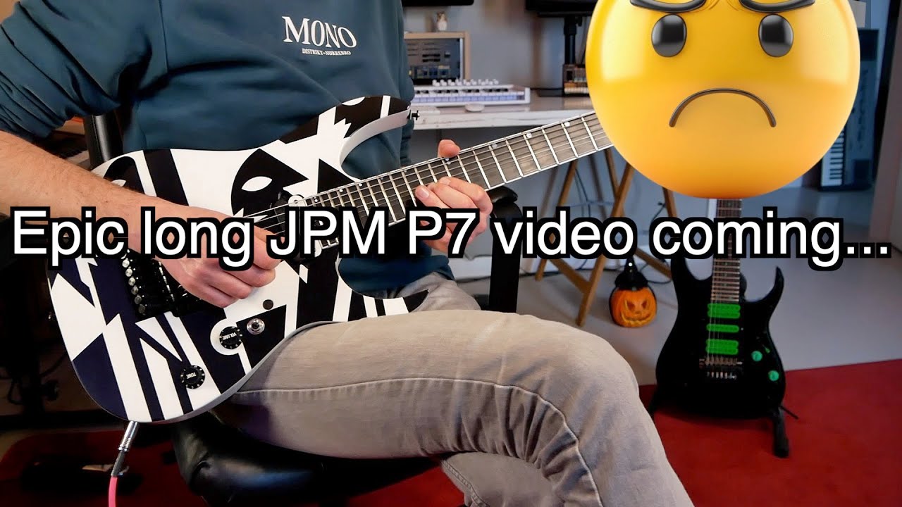 ギター・リージェンツプレイ・ザ・ブルース Can you play THE BLUES on a John Petrucci 7 string?? - YouTube