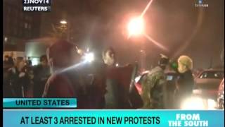 At least 3 arrests in new Ferguson protests