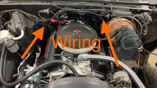 Chevy C10/K10 wiring and vacuum hoses (1984)