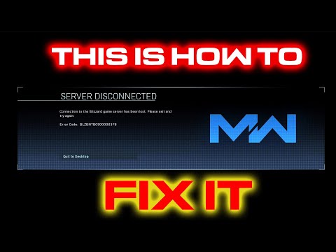 Connection to the blizzard game server has been lost Warzone FIX (FAQ in the Description)