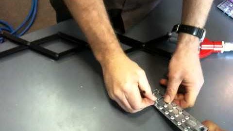 Dafra Lazy Tong Hand Riveting Tool in operation pulling 3/16" Steel Rivets