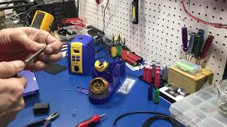 Hakko FX-951 - Part 2 - ”The 2032 Stand Repair” 2032 Stand Sleep Switch
