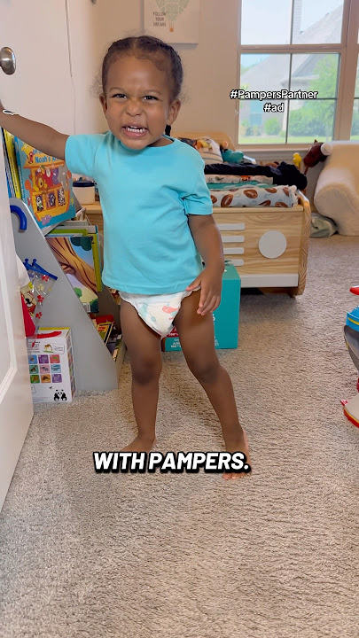 #Ad #PampersPartner Pampers Cruisers 360° diapers were made for a wild child like me. #pampers