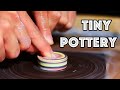 Making a tiny mug  mini pottery