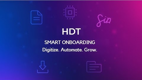 Smart Vendor Onboarding — Digital Registration & Contract Workflow Automation | HDT Solutions