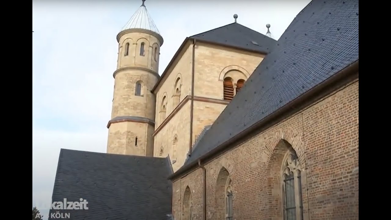 WDR Lokalzeit 03 12 2024   Abschluss Sanierung St  Pantaleon Köln