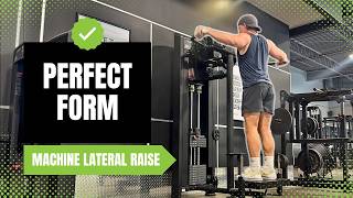 How To: Standing Lateral Raise Machine