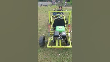 GOKART OFFROAD | BUILD HOMEMADE | MINI BUGGY | MOBIL MESIN GASOLINE#shorts #gokart #crosskart